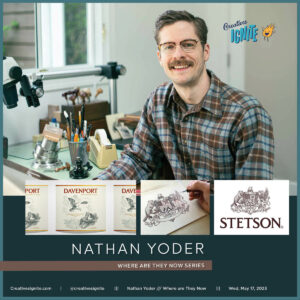 Nathan Yoder, illustrator, typographer, etching, pacific northwest