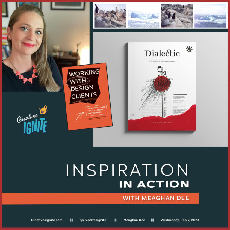 Inspiration in Action with Meaghan Dee ||| Love on Designers Month