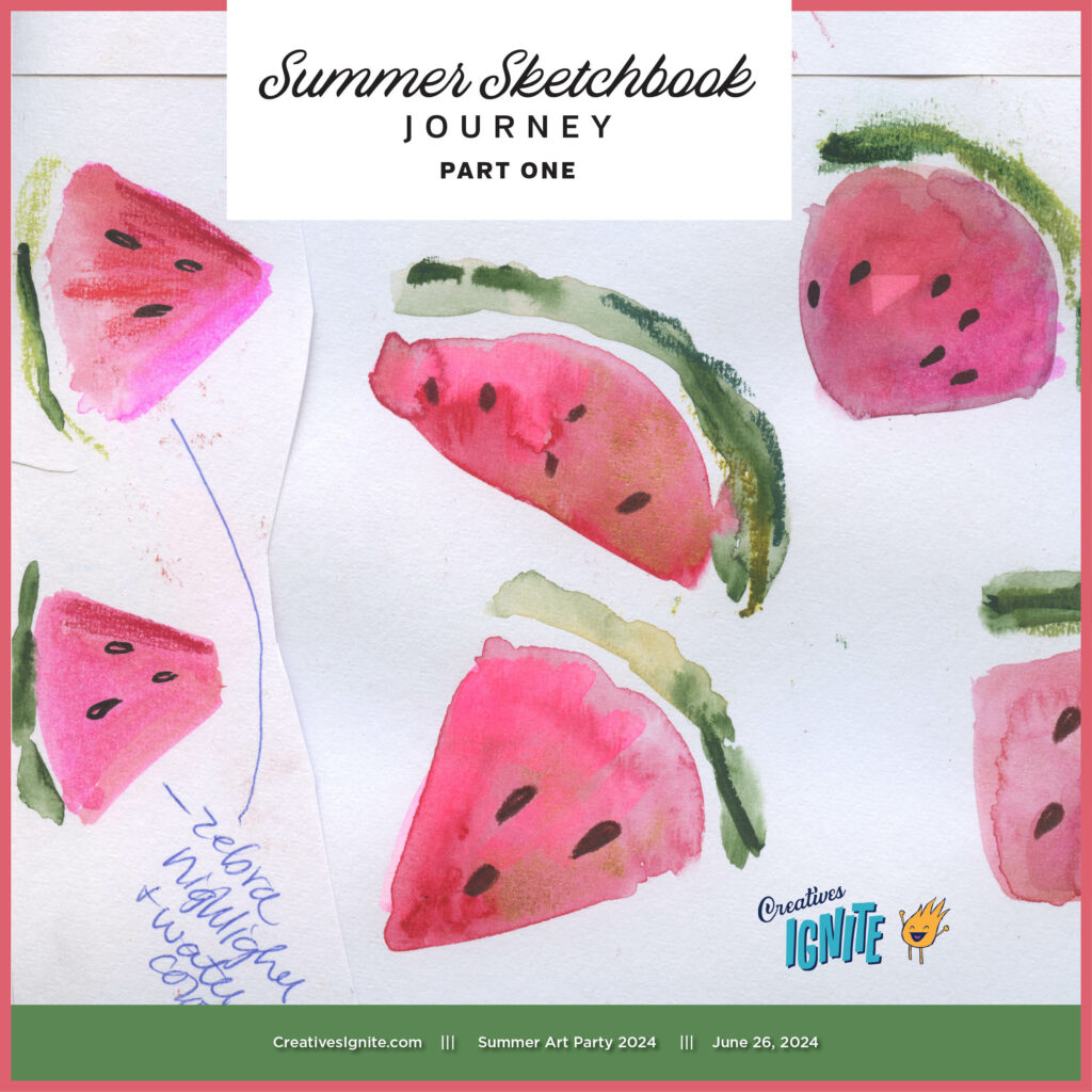 diane gibbs watermelon pattern summer 2024