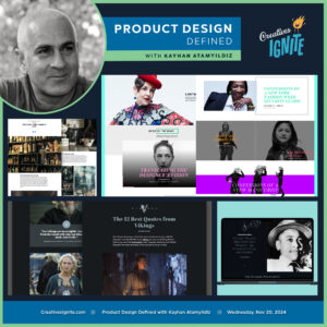 Product Design Defined with Kayhan Atamyildiz